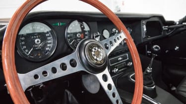 Electrogenic Jaguar E-Type Series 1 Coupe interior